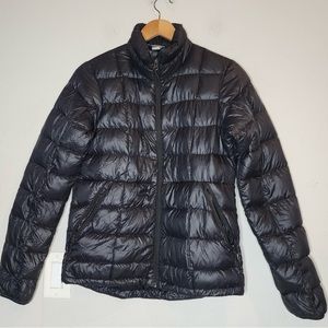 Rei 650 Down Packable black puffer jacket.  Size small. EUC